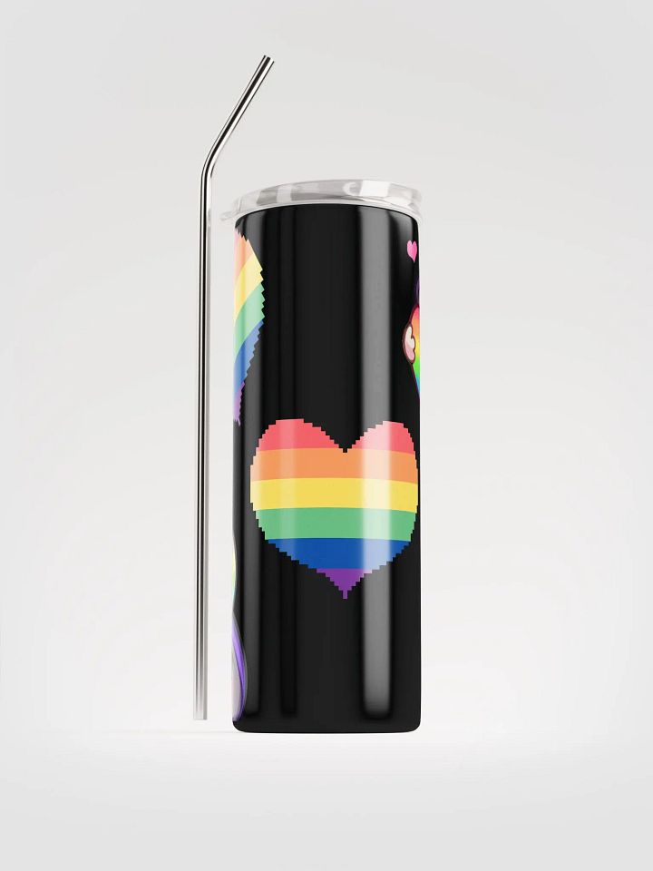 eabPRIDE Stainless Steel Skinny Tumbler 20 oz product image (2)