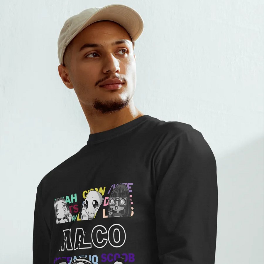 Malco Typography Long Sleeve Shirt product image (5)