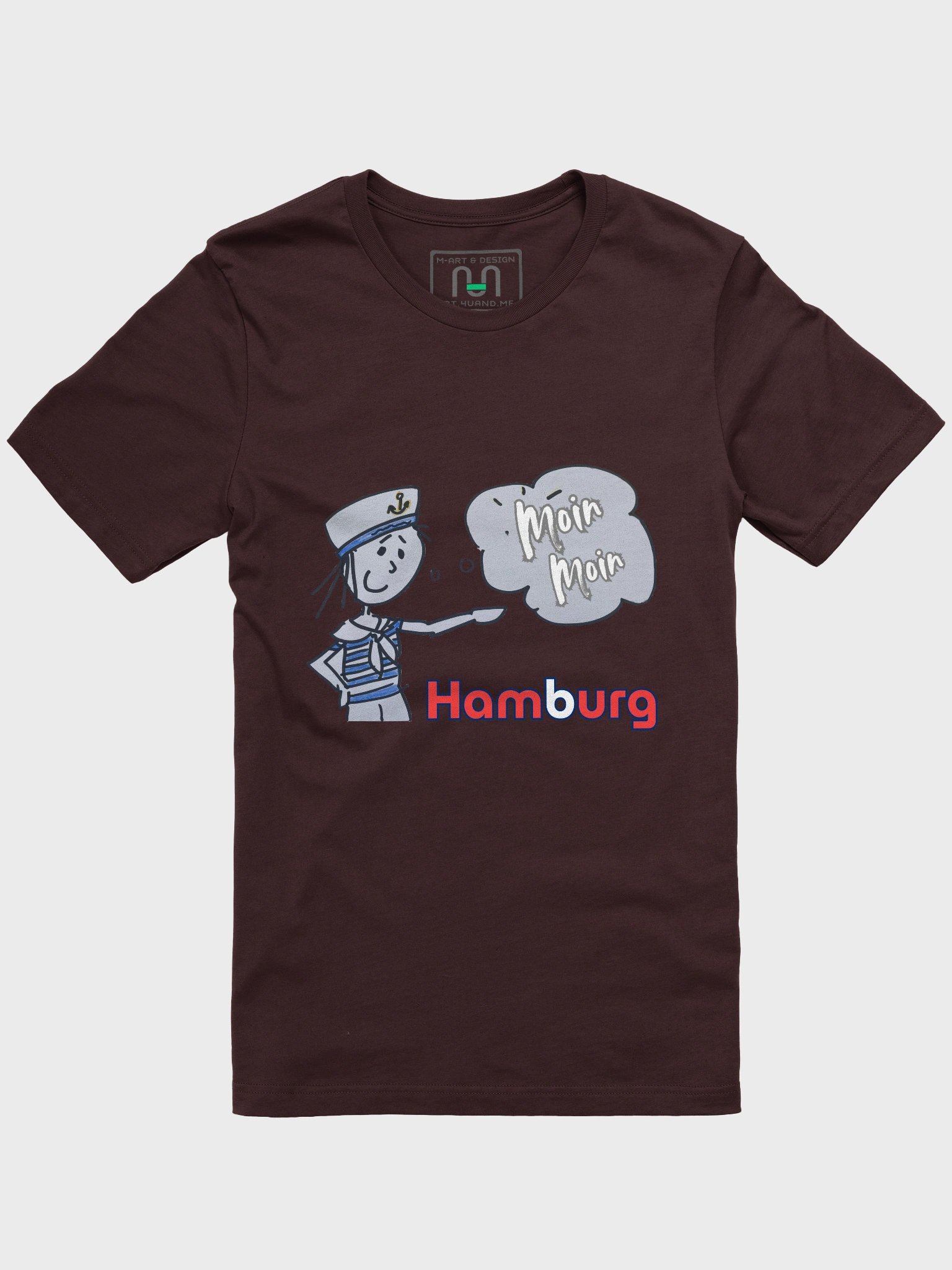 Sailor Greeting Moin-Moin - T-Shirt - Hamburg product image (3)