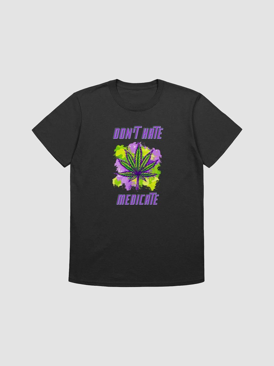Vibrant Medicate Marijuana Leaf T-Shirt product image (1)
