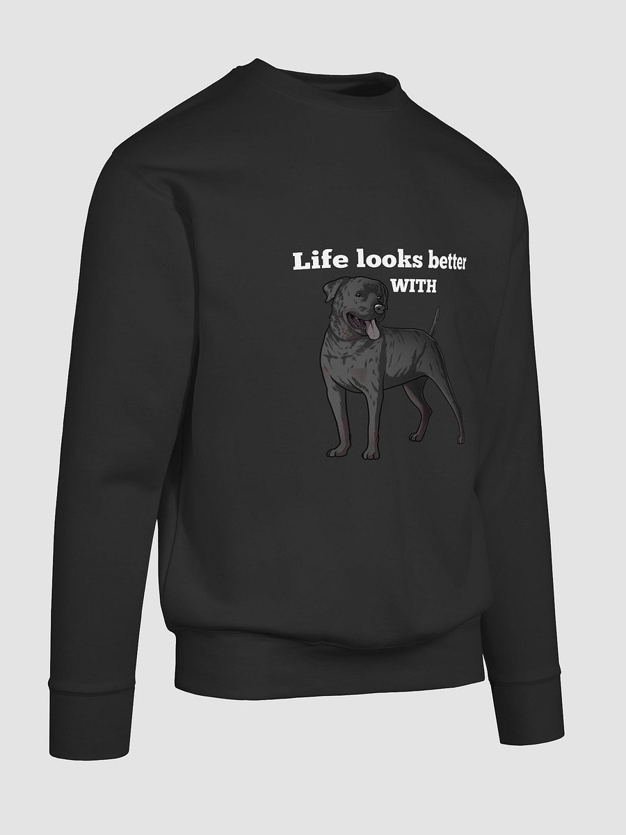 Trust The Vibe: "Life Looks Better with My Dog" Statement Sweatshirt product image (84)
