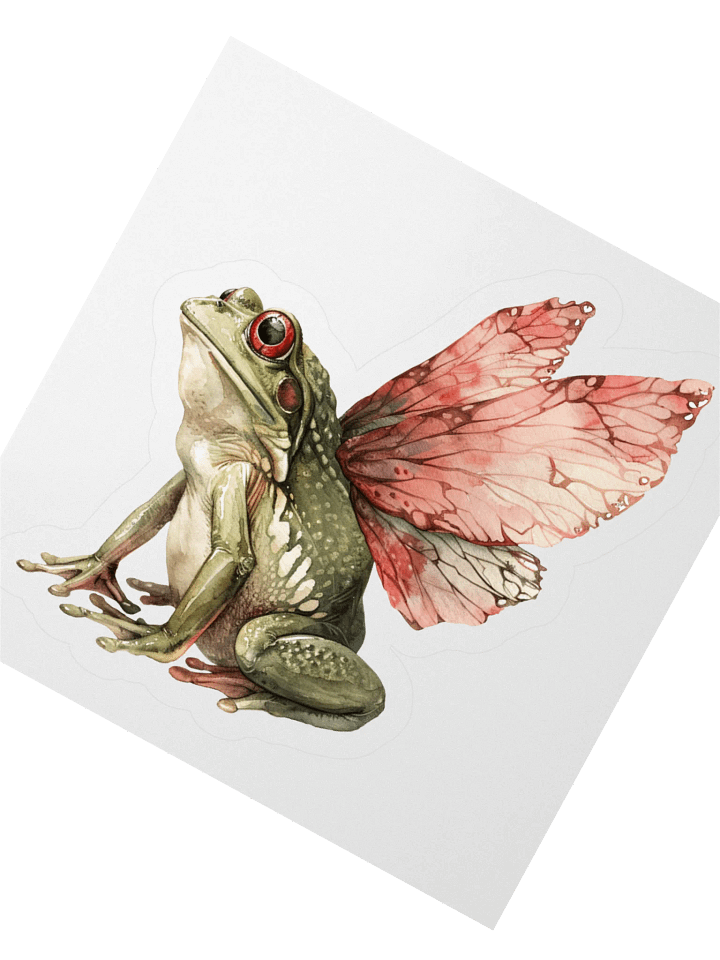 Flutter Frog Sticker product image (4)