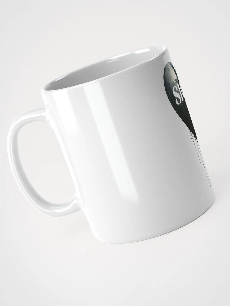 Bleeding Black White Glossy Mug product image (4)