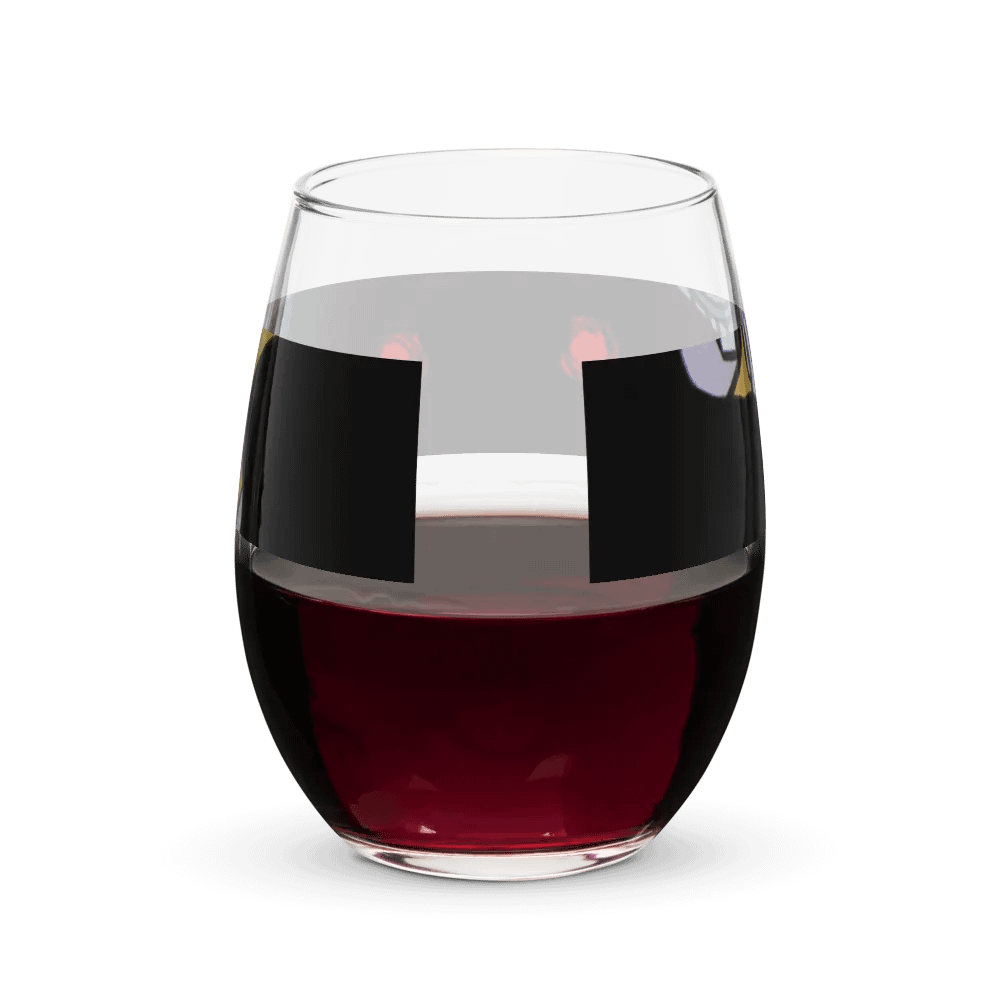 Distortion World 2 Stemless Wine Glass product image (6)