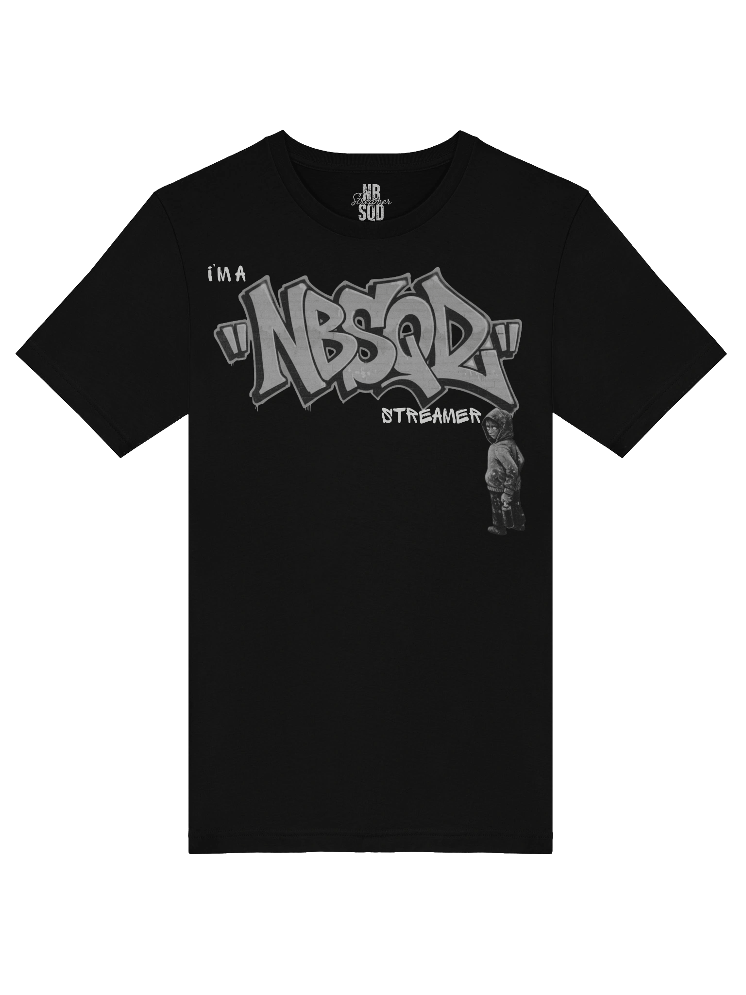 NBSQD Graffiti Ladies BLK T-Shirt - Break The Rules Its Part of The Game product image (5)