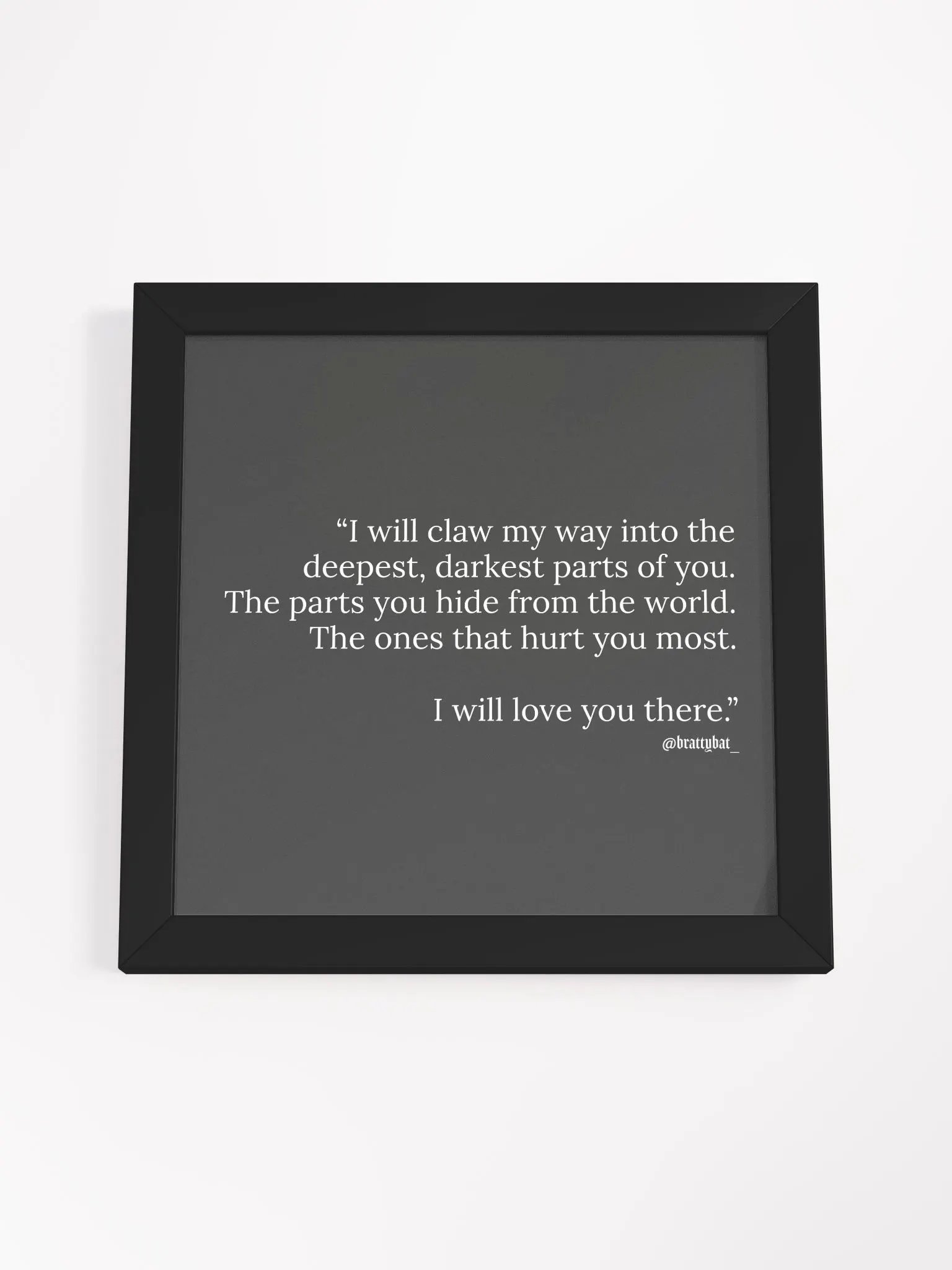 i will love you there quote product image (4)
