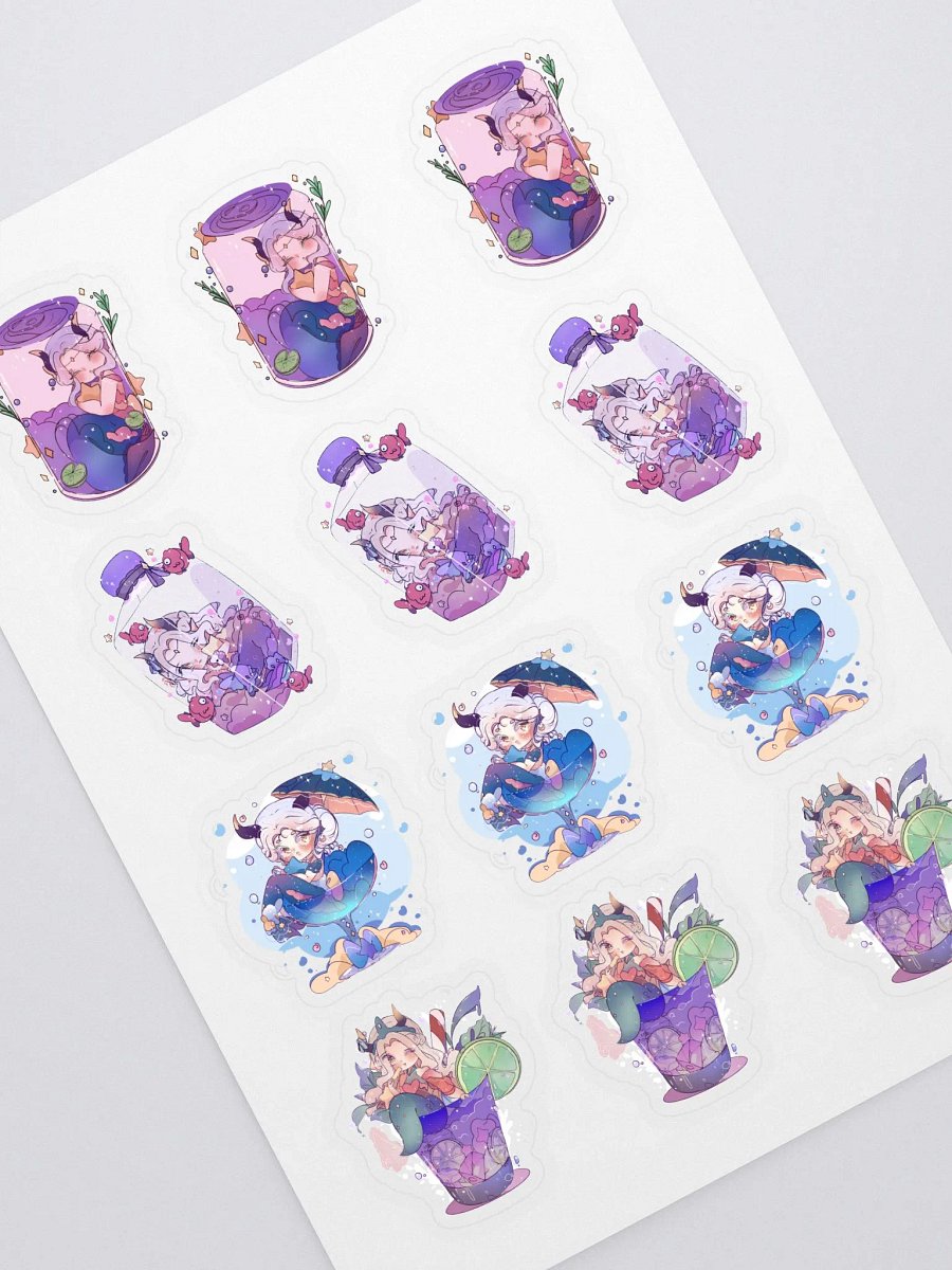 Mermaid Sticker Sheet 01 product image (1)
