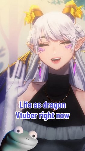 I have a love/hate relationship with this dang lizard 😂💀

#vtuber #envtuber #twitchstreamer #anime