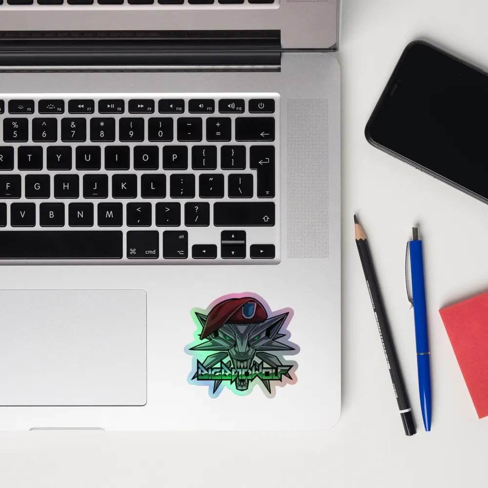Holographic BigBadWolf Sticker Collection product image (12)