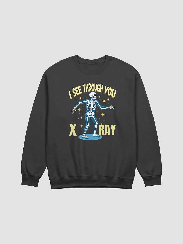 X-Ray Vision Skeleton Crewneck Sweatshirt product image (2)