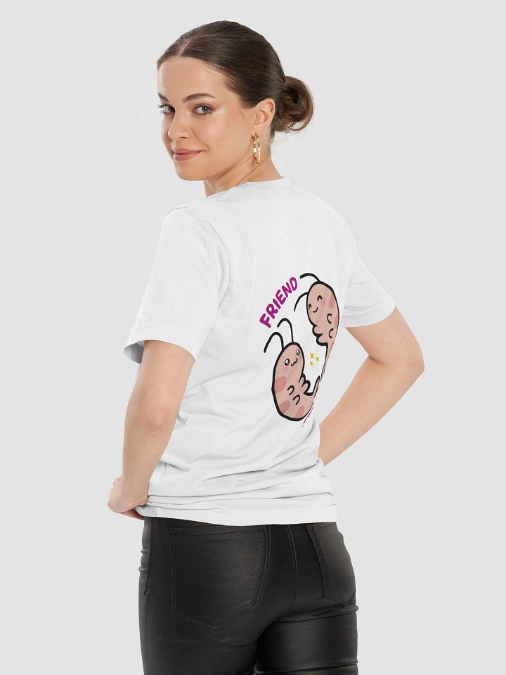 Friend Shrimps Unisex Tee (Badge Design) product image (1)