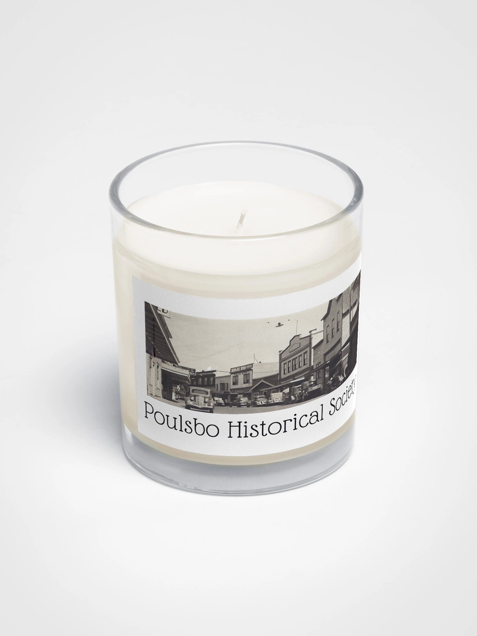 Old Downtown Poulsbo Scene Soy Wax Candle product image (2)