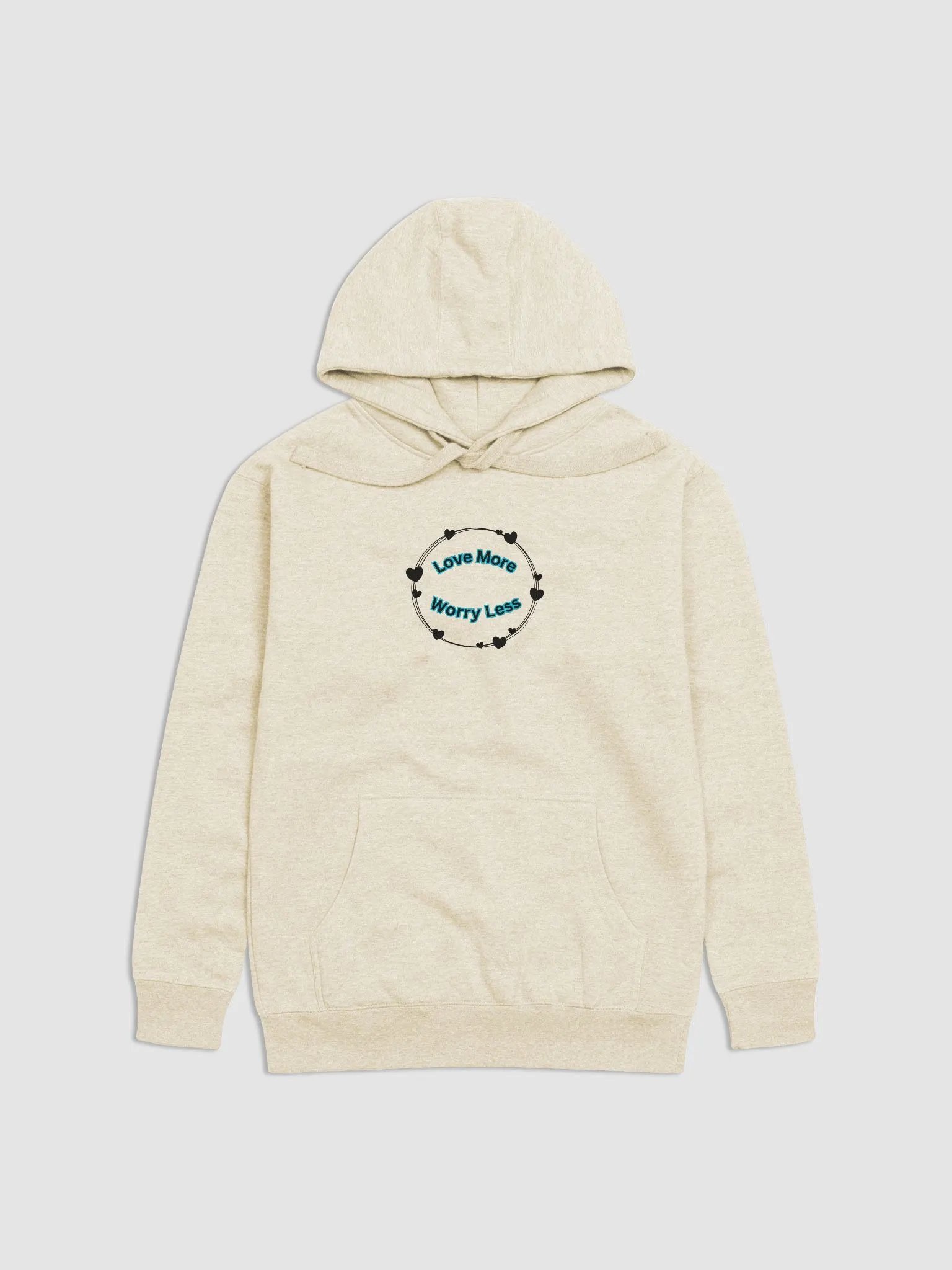 Love More, Worry Less Hoodie product image (11)