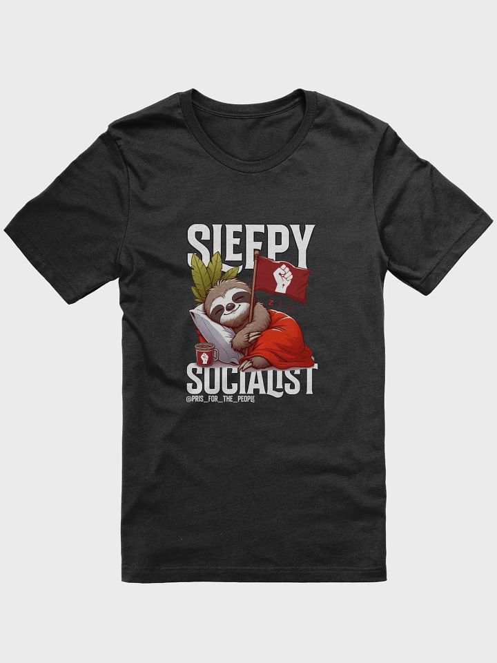 Pris - Sleepy Socialist Bella+Canvas Supersoft T-Shirt product image (2)