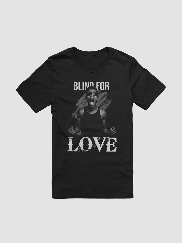 Blind For Love Graphic T-Shirt - Men's Black Tee - Bold Artistic Design for Casual Wear product image (1)