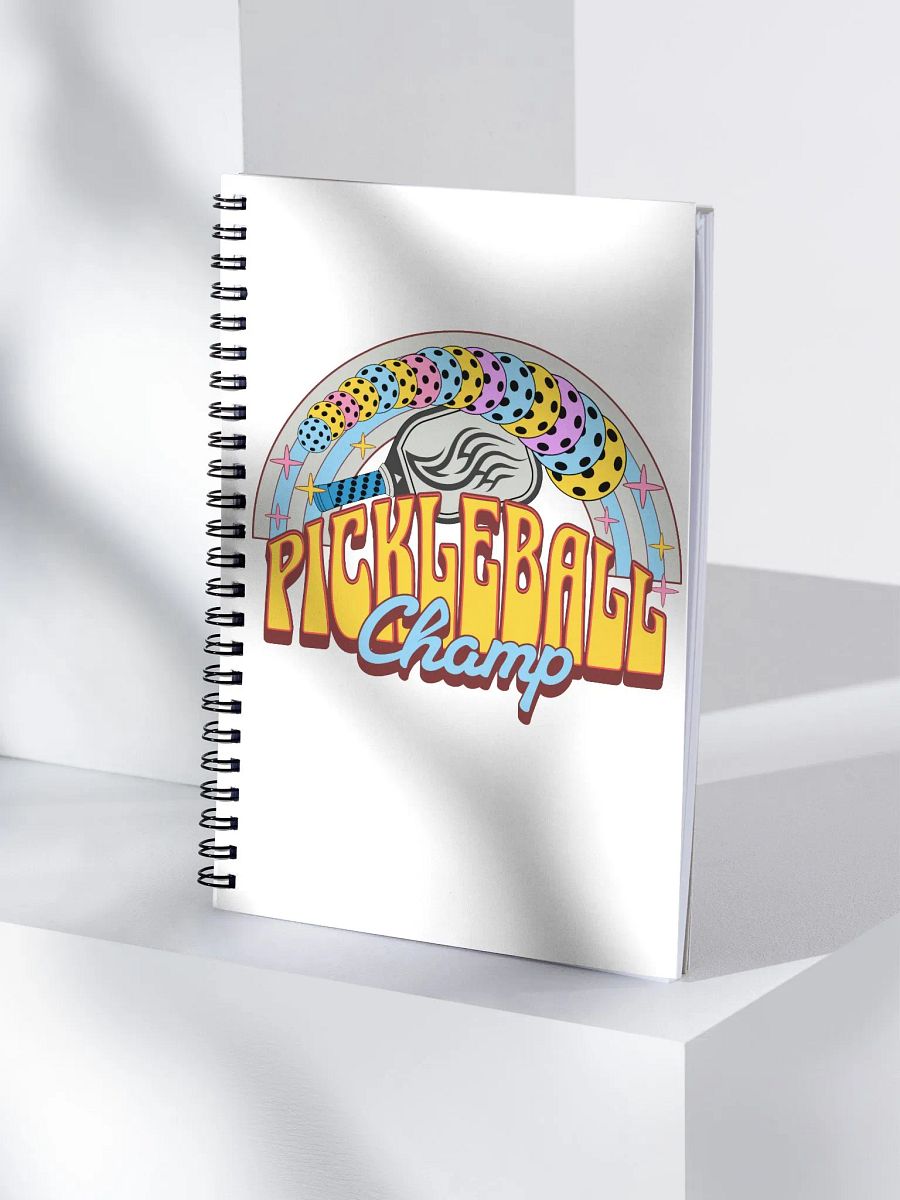 Pickleball Champ Spiral Notebook product image (3)
