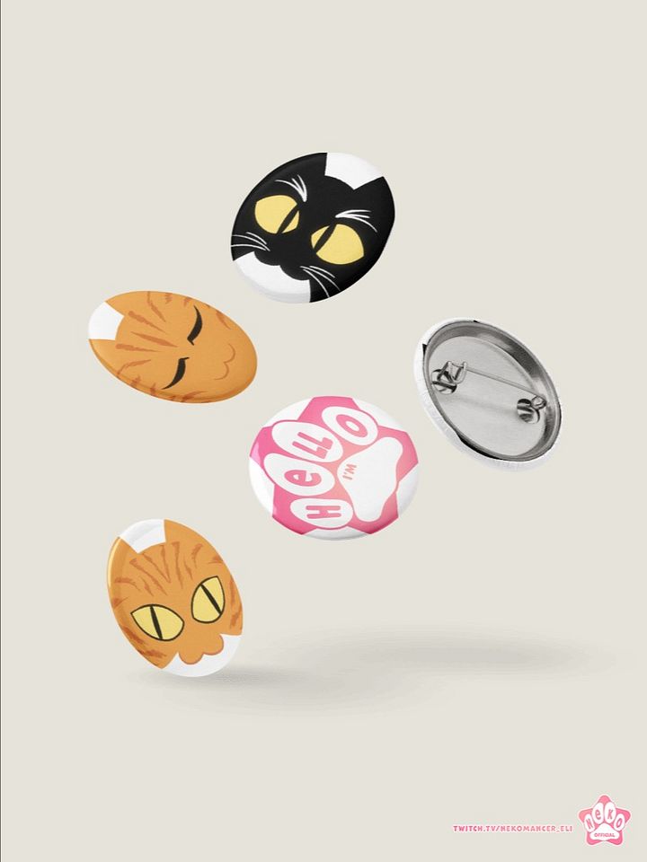 Neko Kitties Pins product image (1)