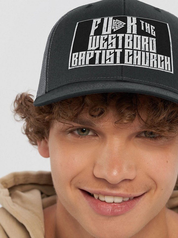 Fu-k the Westboro Baptist Church Alt - Richardson Trucker Hat product image (2)