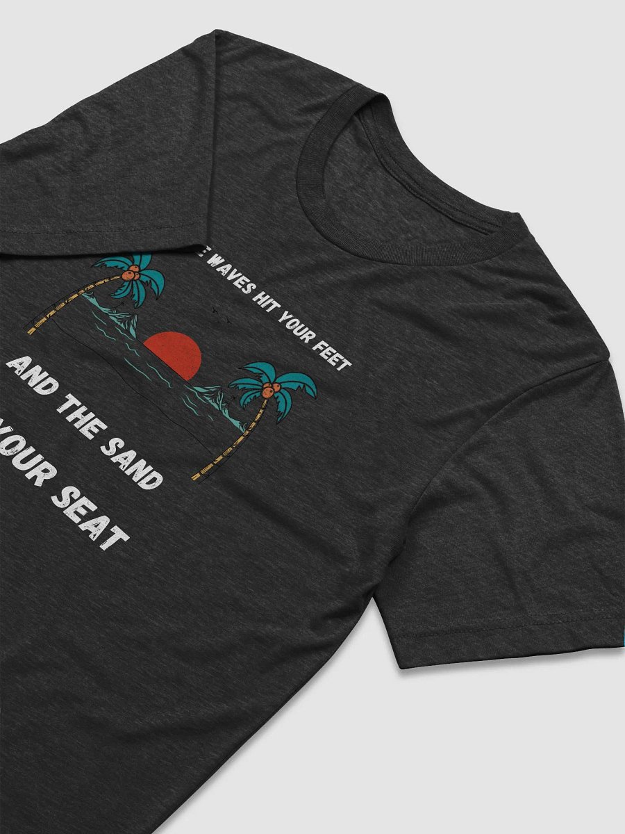 Tropical Glitch Sunset T-Shirt product image (3)