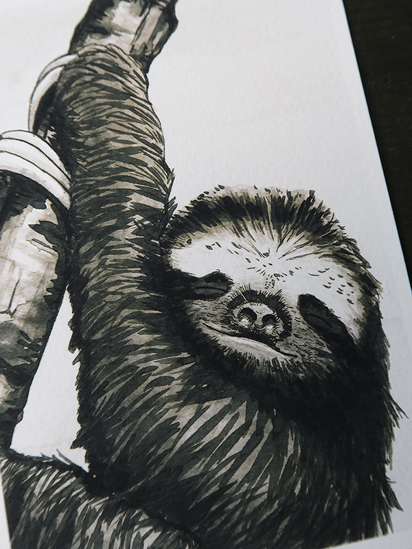 print : sloth product image (1)