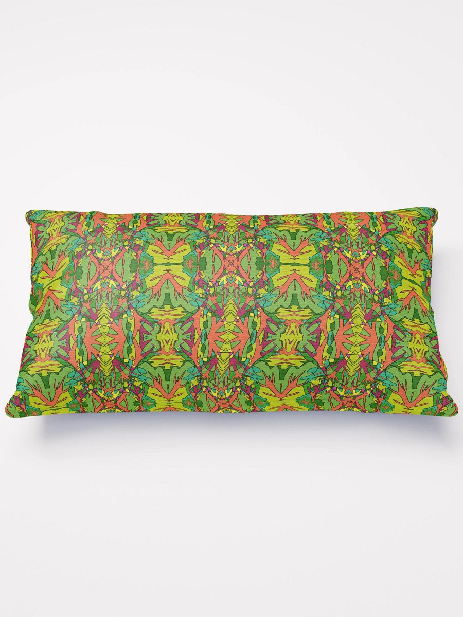 Spinach Tangle – All-Over Print Decorative Pillow product image (1)