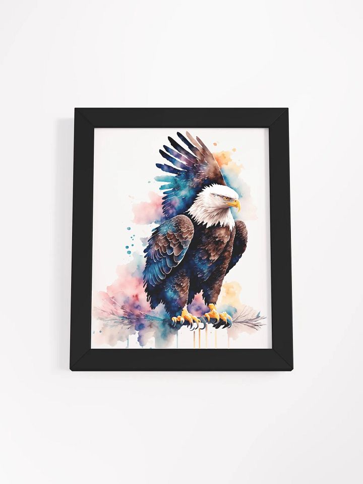 Majestic Eagle Watercolor Poster product image (1)