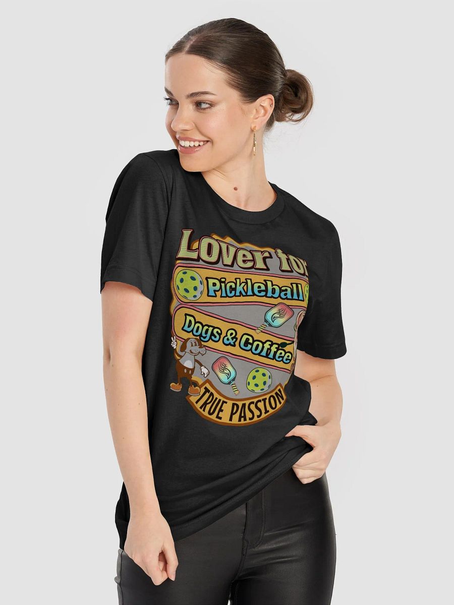 Lover For Pickleball Dogs And Coffee Tee product image (11)