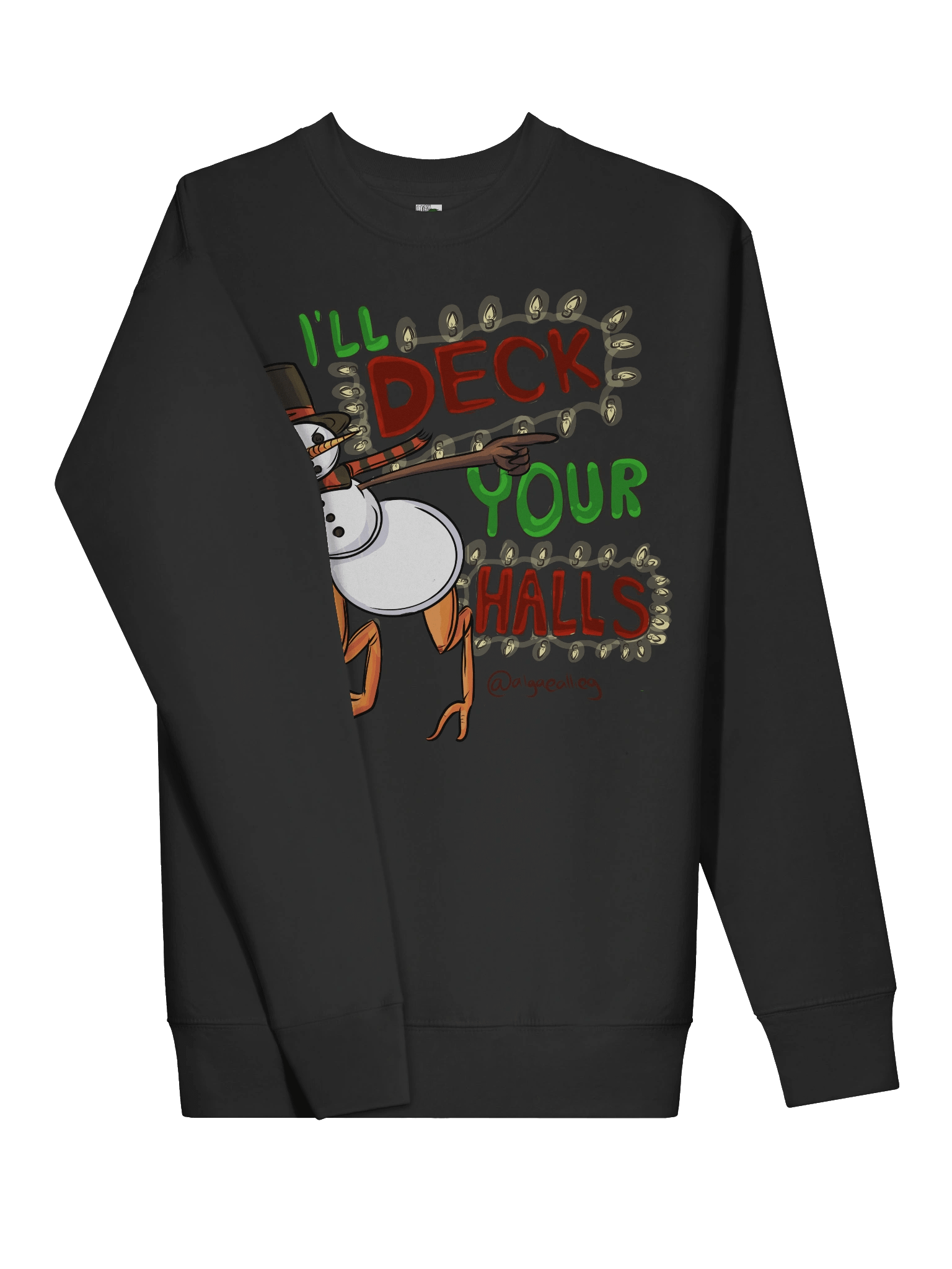 DECK YOUR HALLS Sweatshirt product image (3)