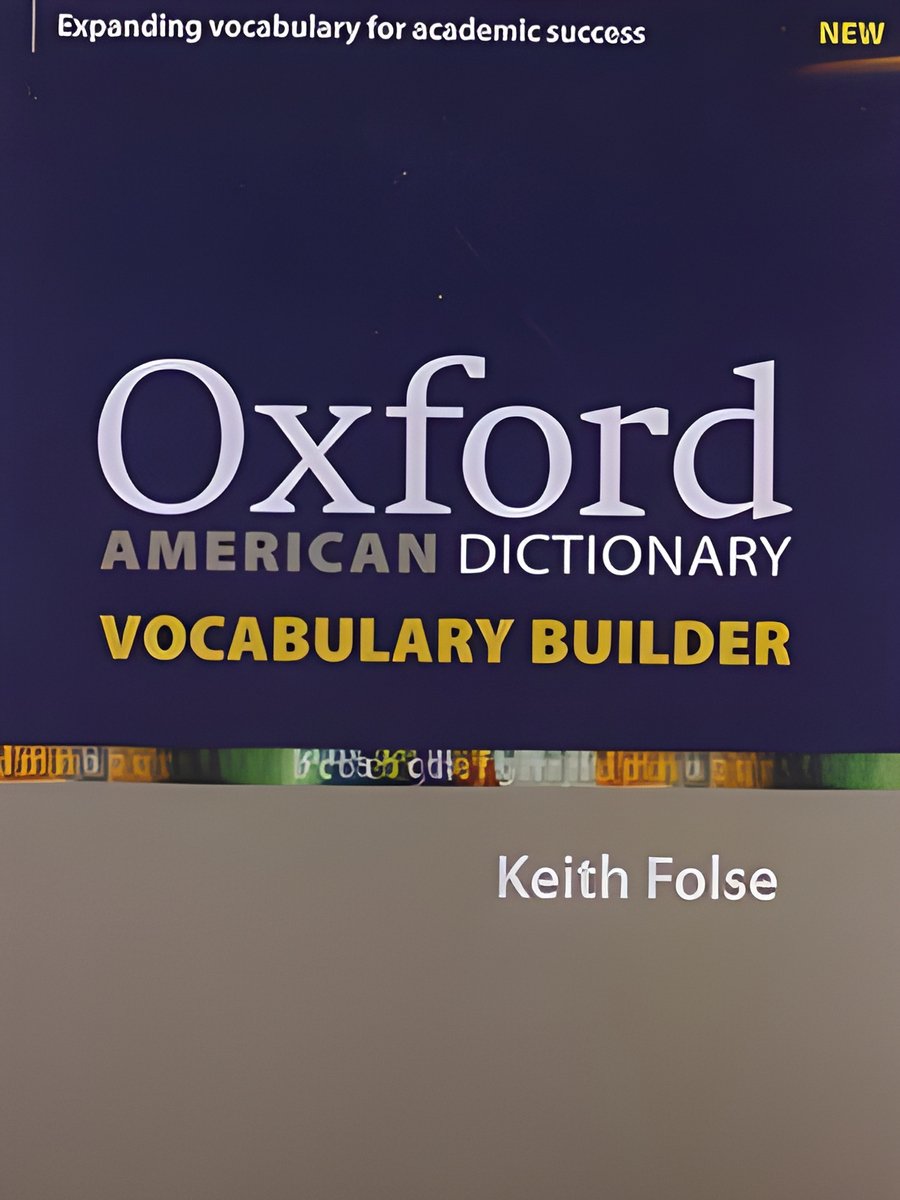 Oxford American Dictionary Vocabulary Builder: Lessons and activities for English language learners (ELLs) to consolidate and extend vocabulary (Diccionario Oxford Monolingue Americano) product image (1)