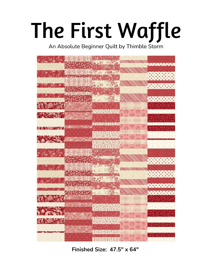 First Waffle - Absolute Beginner Quilt product image (1)