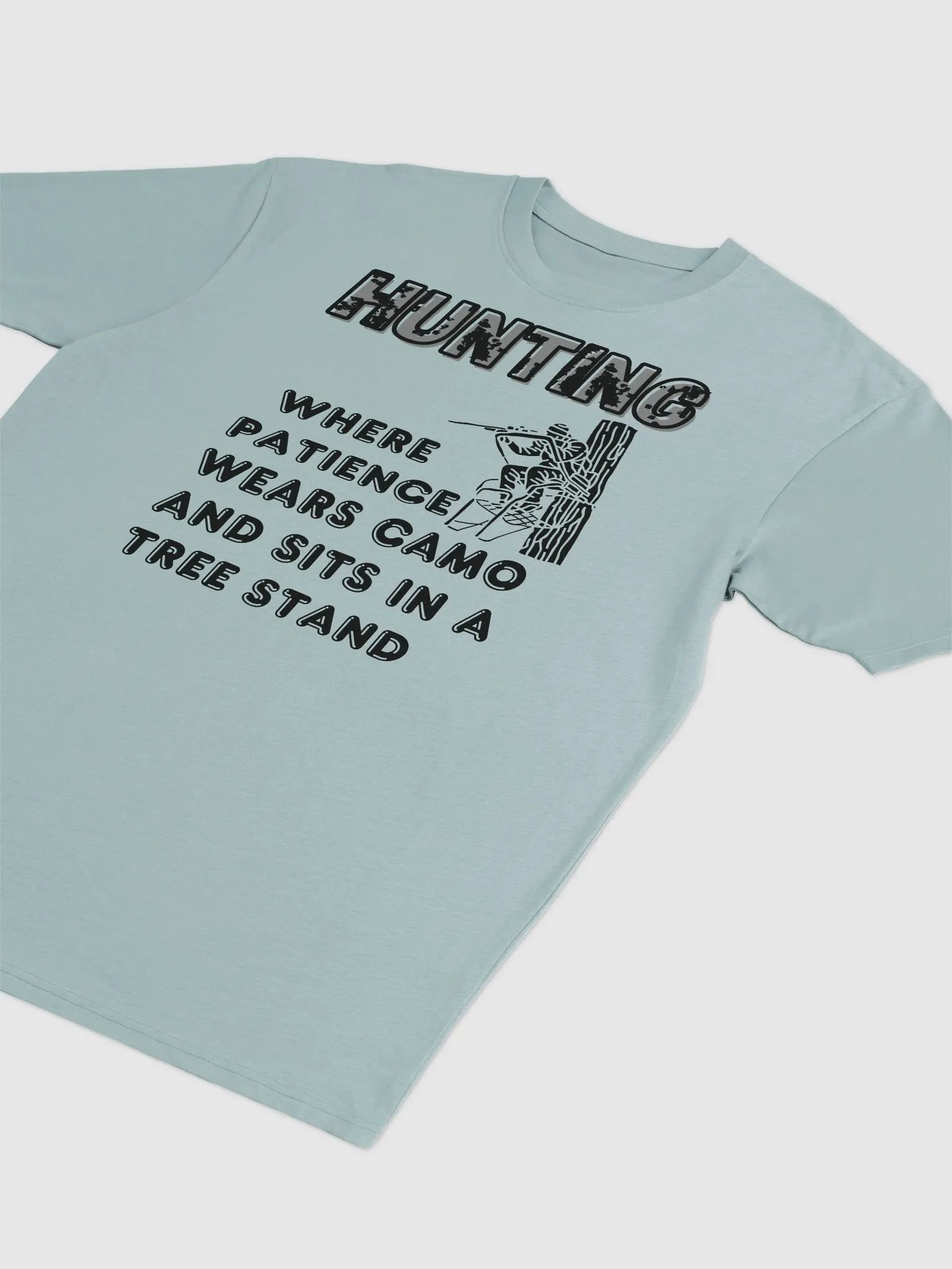 Hunting in a Tree Stand Tee Shirt product image (3)