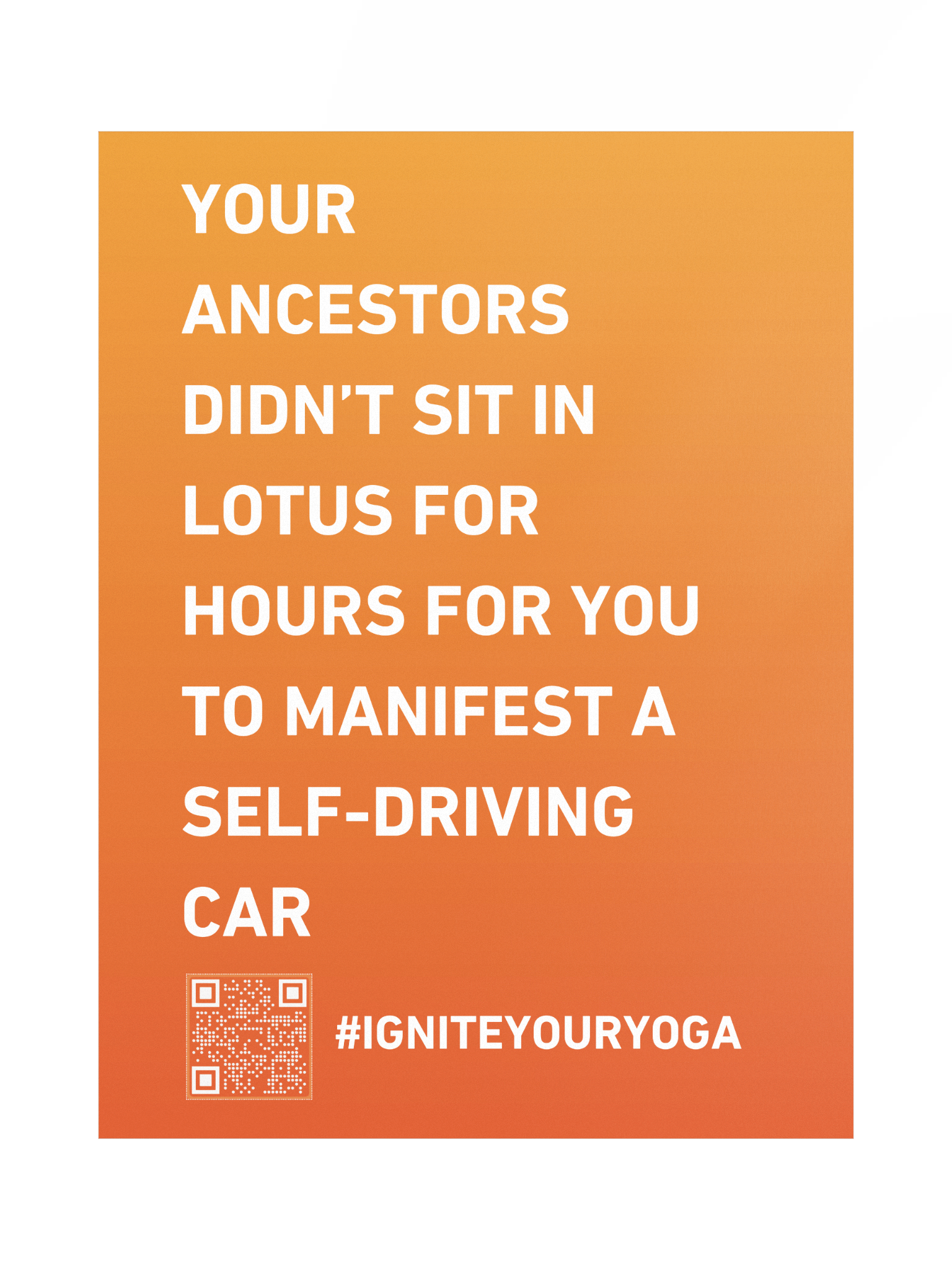 Manifest a Self-Driving Car Poster product image (1)