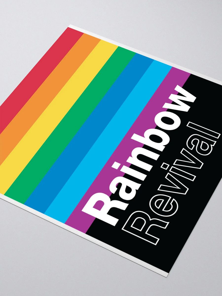 Rainbow Revival Sticker product image (3)