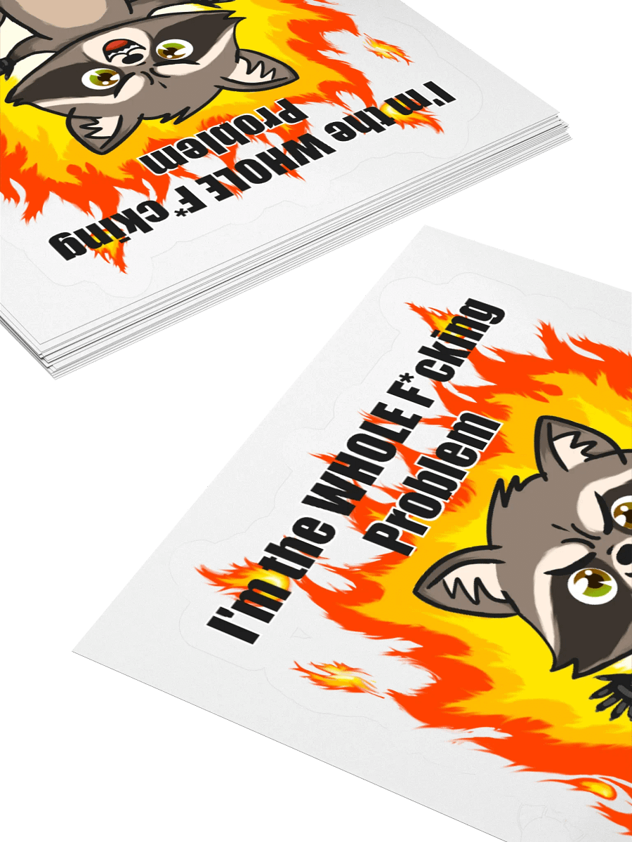 I'm the WHOLE F*cking Problem Sticker product image (10)