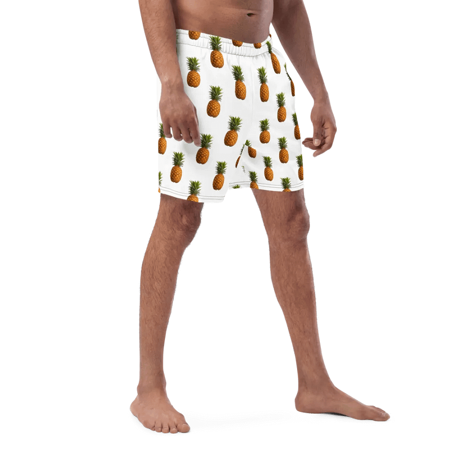 Piña Paradise Pineapple Swim Trunks product image (6)