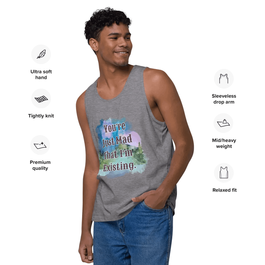 I'm Existing Men's Tank Top product image (128)