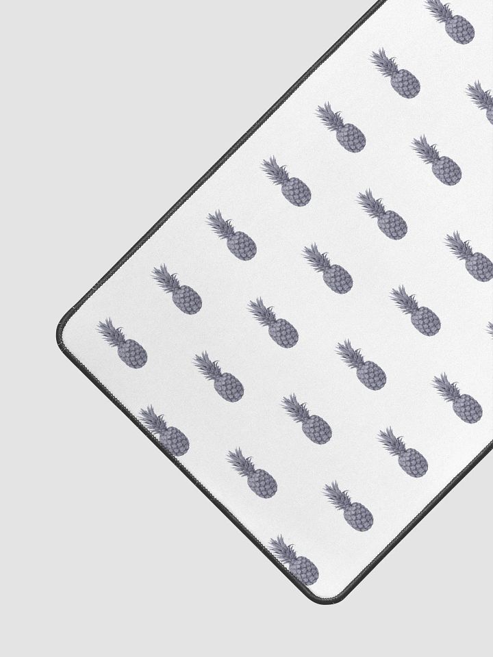 Monochrome Pineapple Desk Mat product image (1)