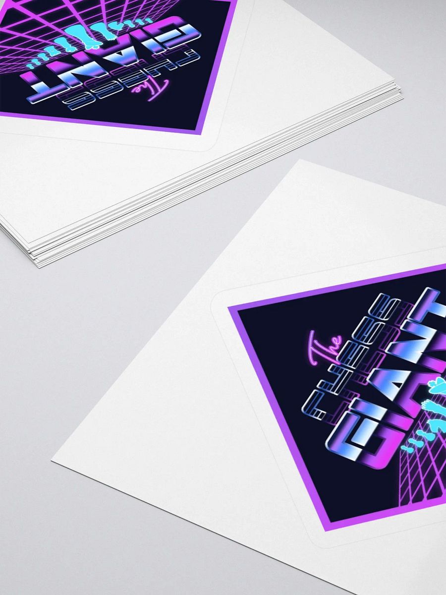Outrun Chessboard sticker product image (10)