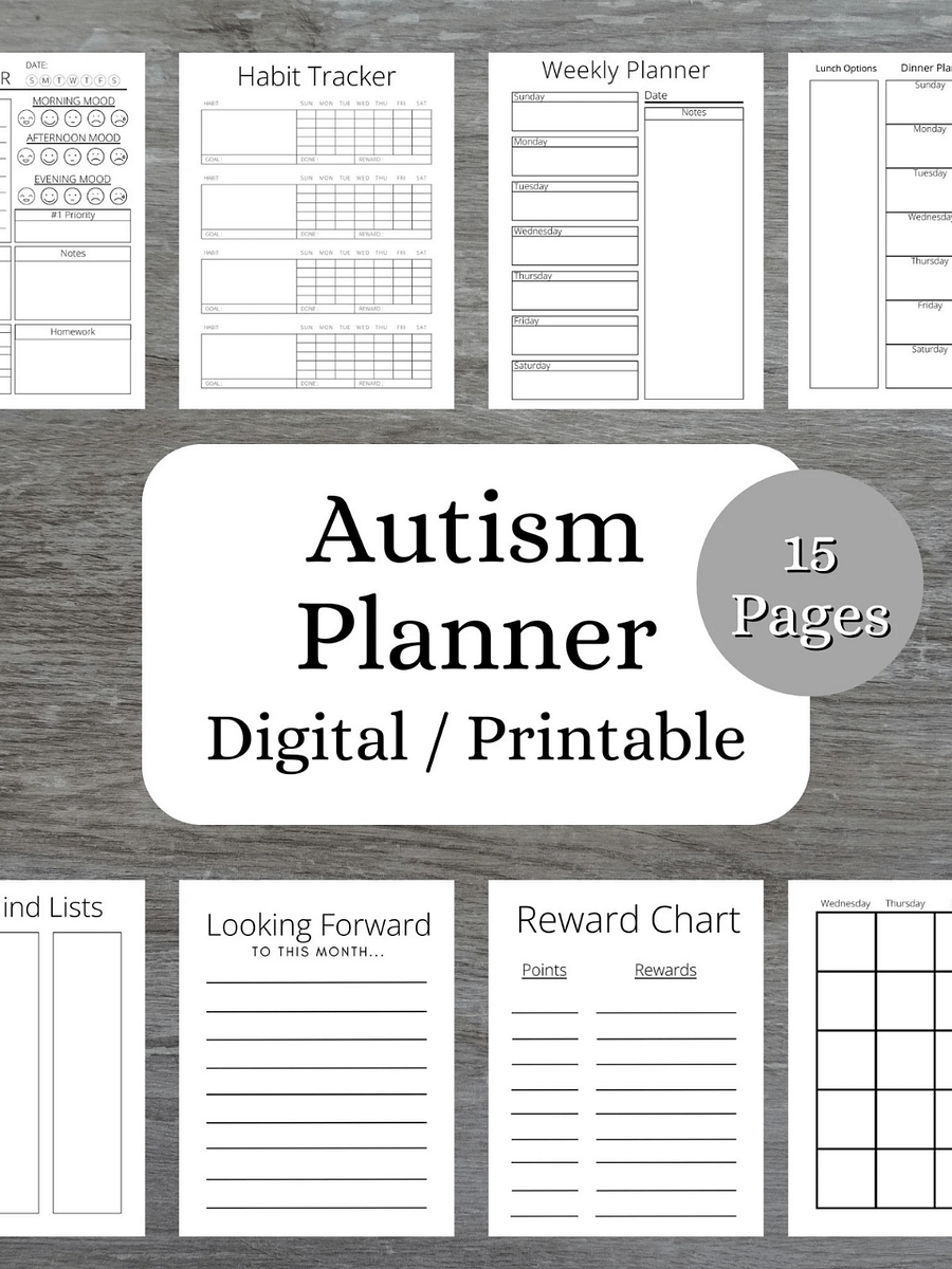 Autism Planner PDF product image (1)