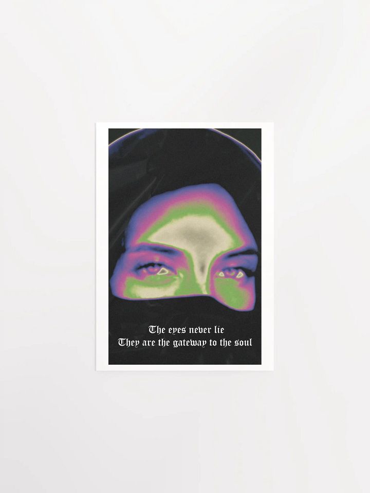Eyes Never Lie Matte Print product image (4)