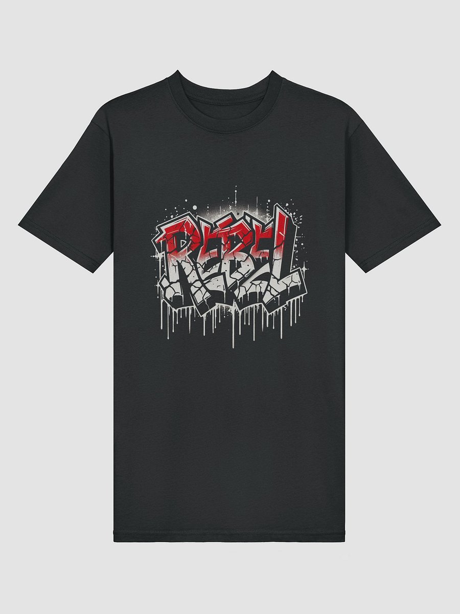 REBEL | Urban Graffiti Tag T-Shirt for Skaters and Outlaws product image (3)