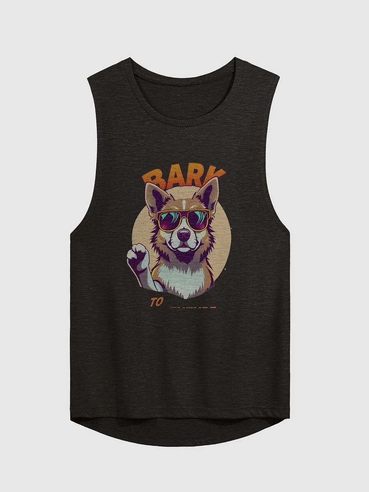 BARK to the FUTURE Dog Sunglasses Muscle Tank Bella+Canvas (Womens's) product image (1)