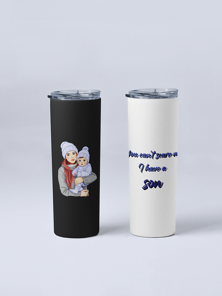 Stay Refreshed, Mama - Tumbler for Boy Moms - Blue eyes, Red hair product image (1)