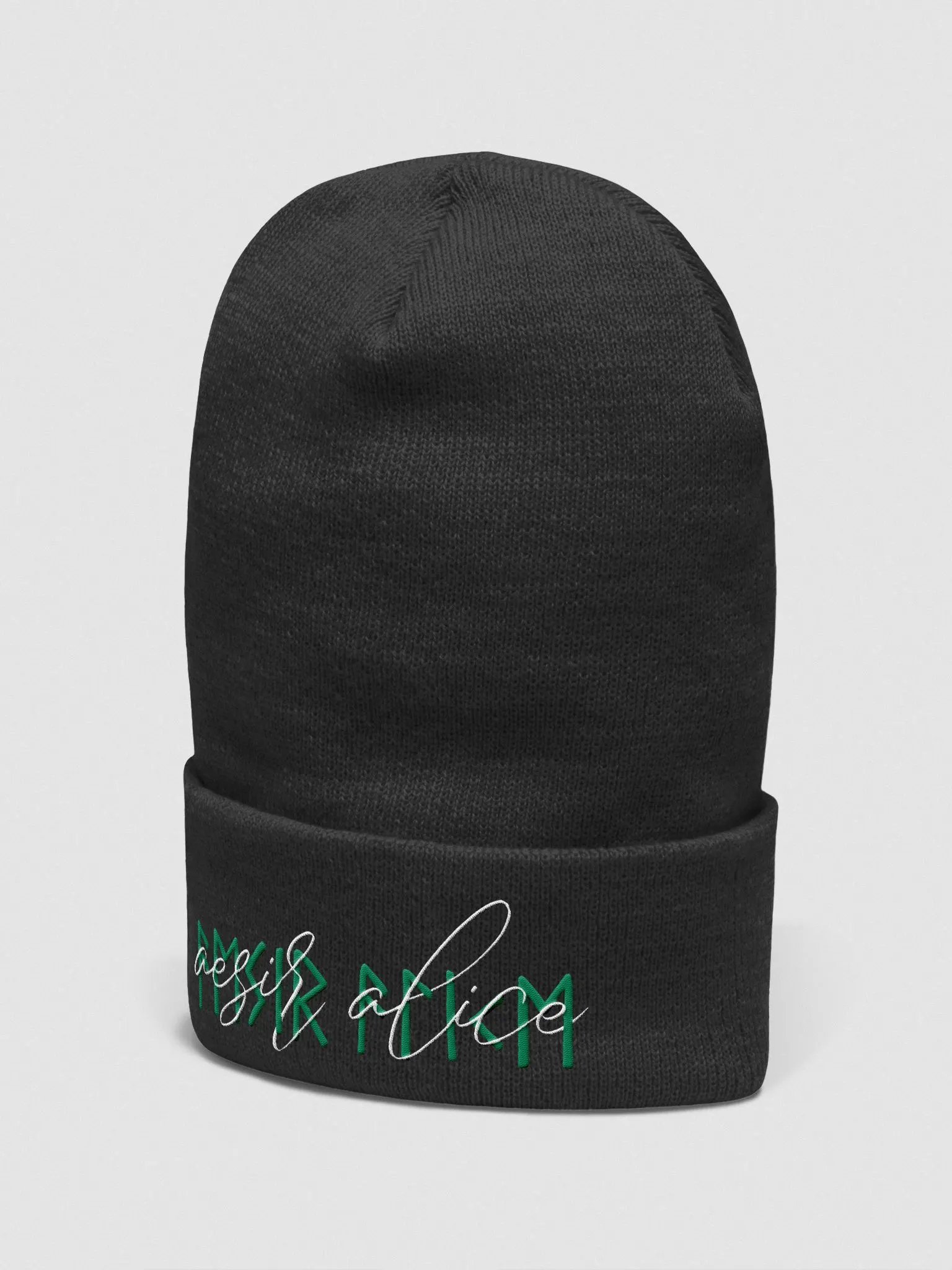 Black Beanie + Logo product image (5)