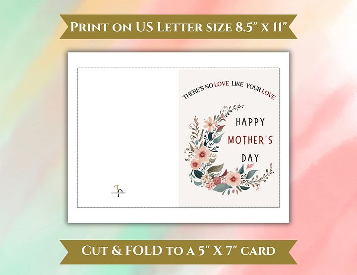 Your love Mother's Day Card product image (2)