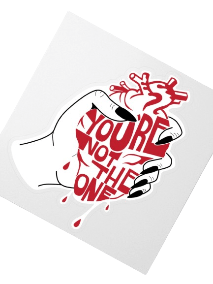 You're Not the One Sticker product image (2)