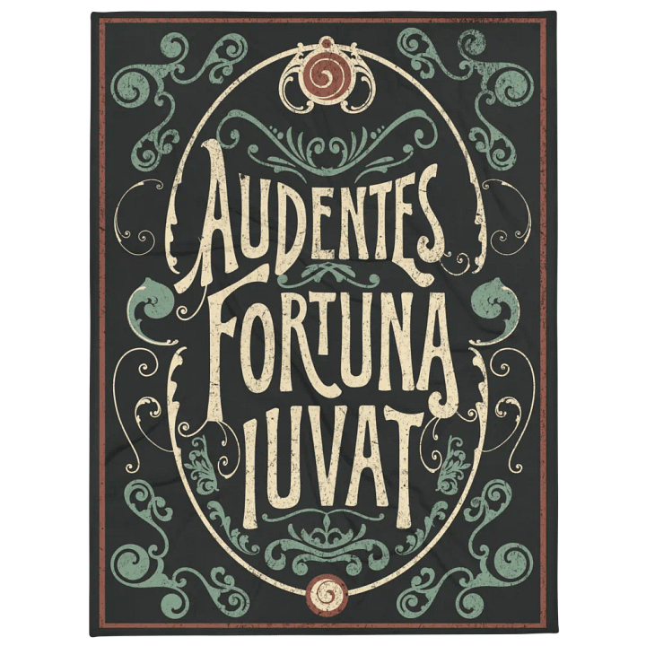Audentes Fortuna Iuvat Blanket product image (3)