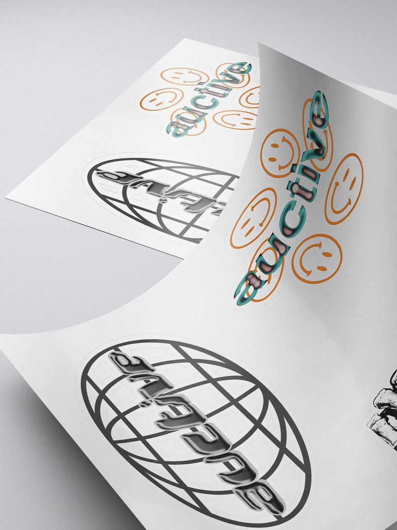 Auctive Drop 1 Stickers
