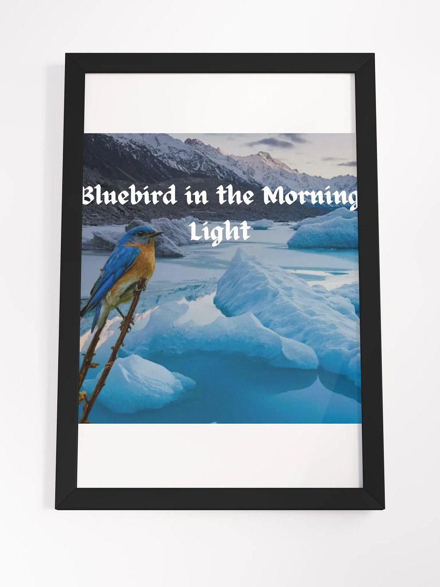 Wall Art Bluebird Framed High-Quality Matte Poster (in) product image (21)