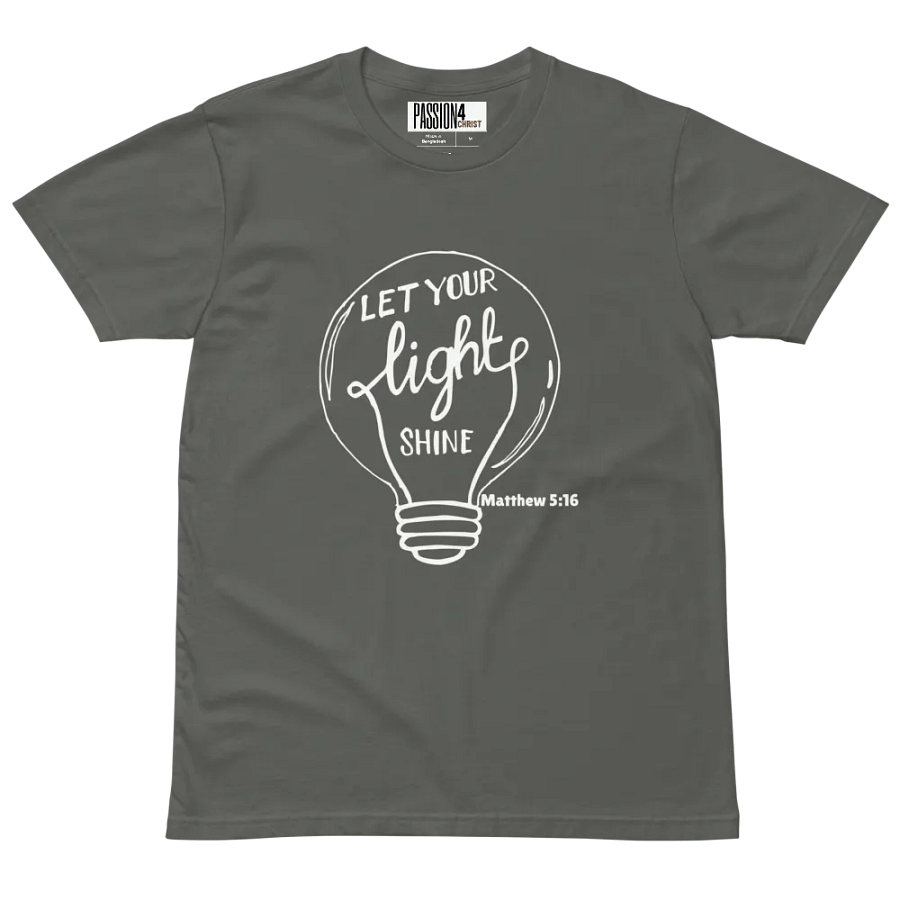 Let your light shine Unisex Tee product image (3)